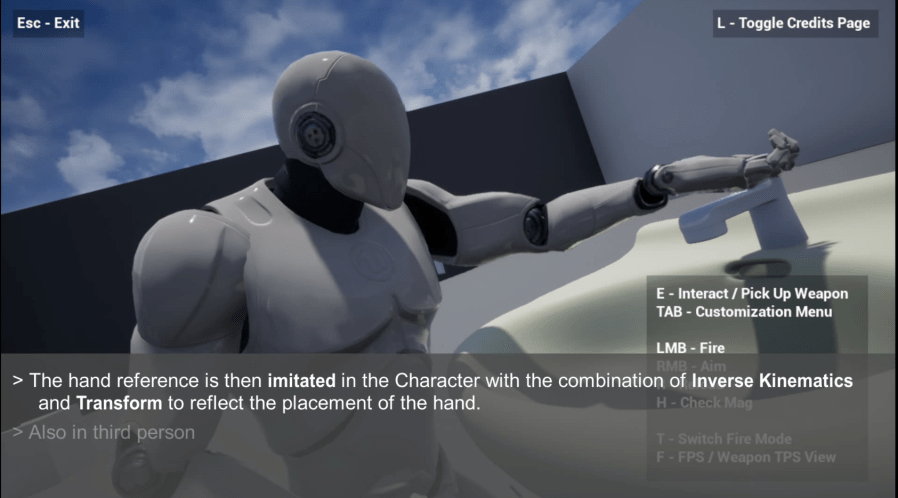 [UE4] Hand Ref Based World Interaction&nbsp;Animations